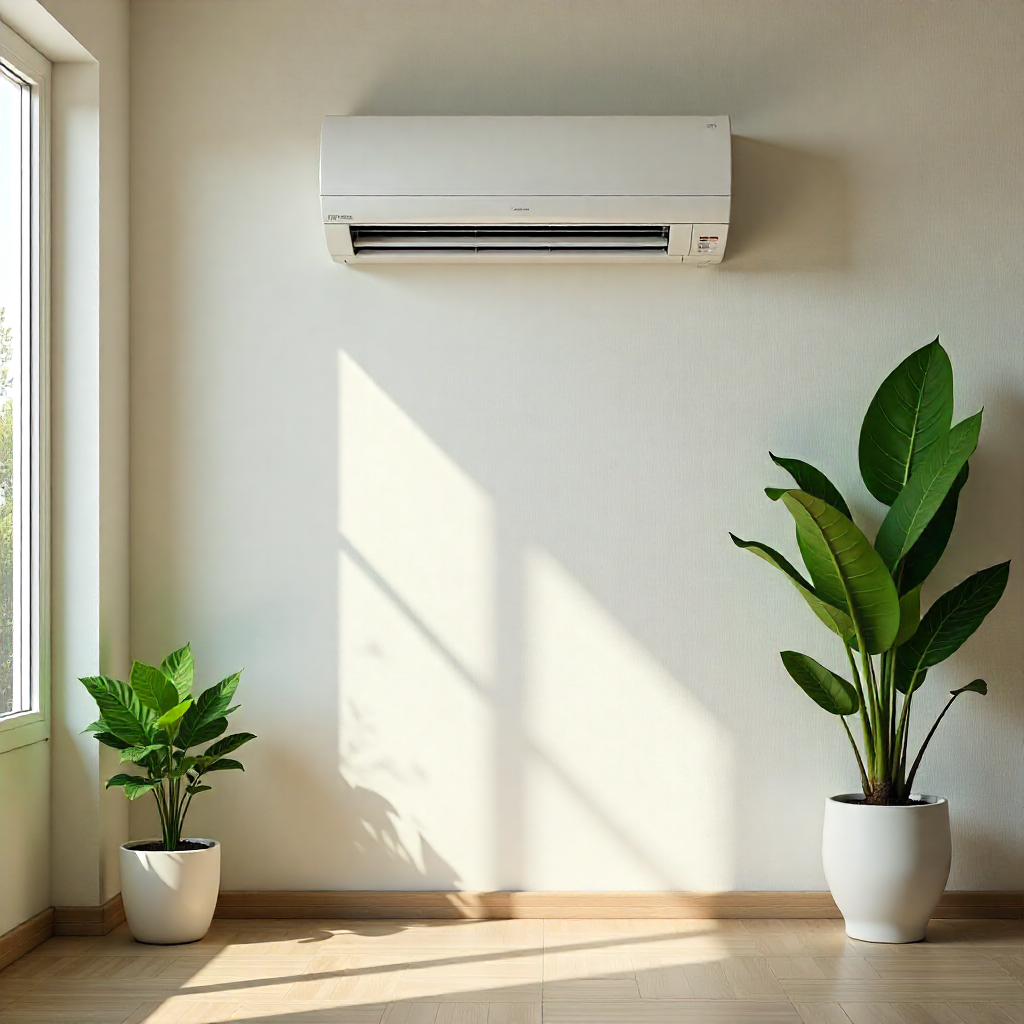 Medium capacity residential air conditioning unit